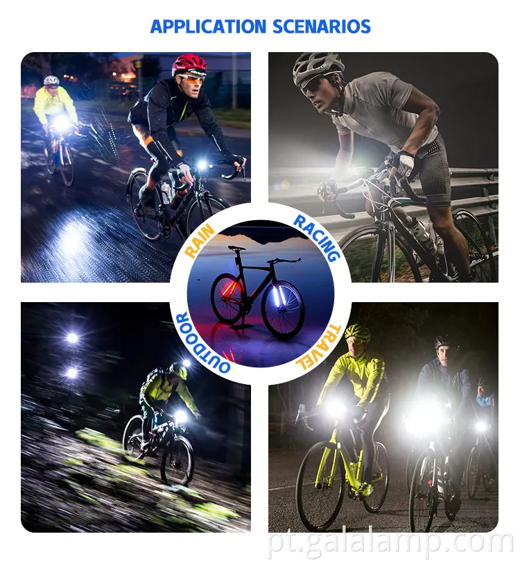 O farol de LED recarregável à prova d'água ultra brilhante para uso ao ar livre